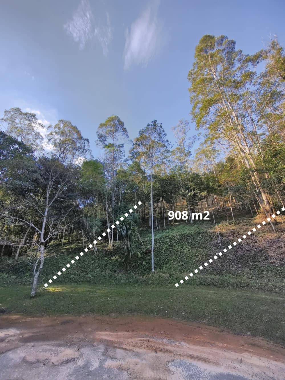 Foto do imóvel Terreno de 908m2 - Aclive - Loteamento Capital Ville, imagem 1 de 1